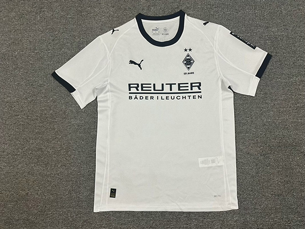 25-26 Season Monchengladbach Home White Color Football Jersey